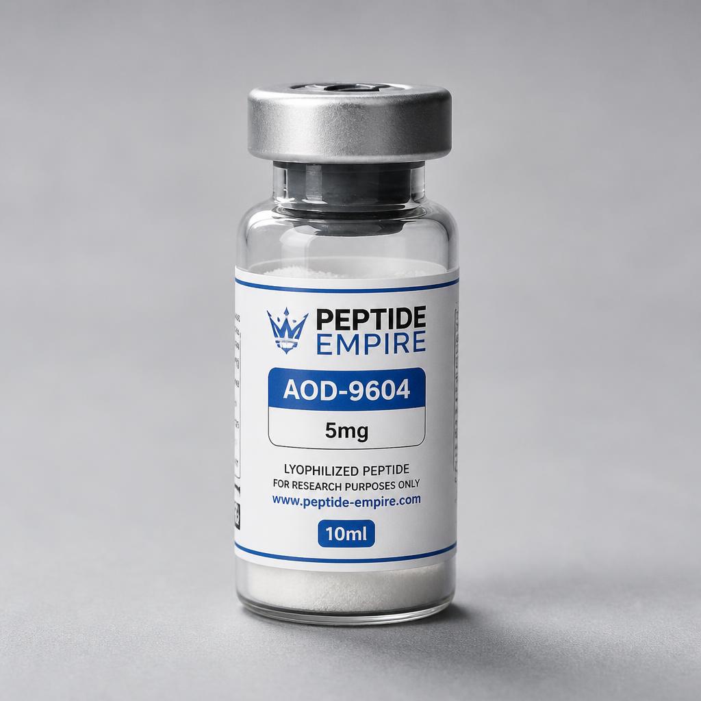 AOD-9604 research peptide vial — Peptide Empire