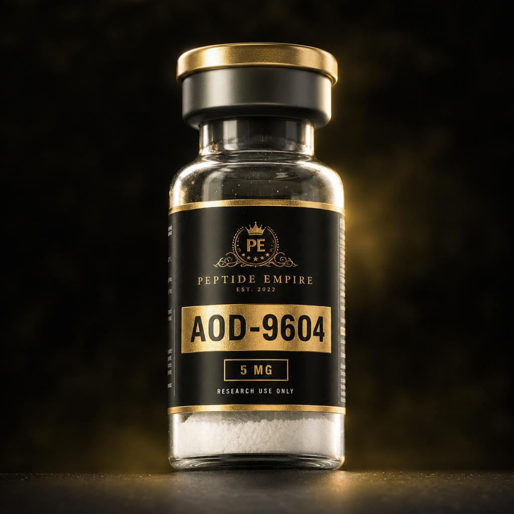AOD-9604 research peptide vial — Peptide Empire