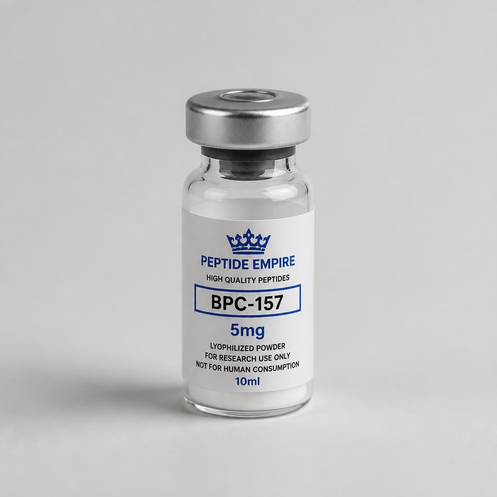 BPC-157 research peptide vial — Peptide Empire