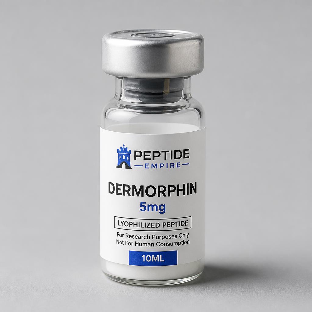Dermorphin research peptide vial — Peptide Empire