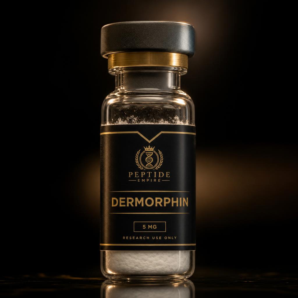 Dermorphin research peptide vial — Peptide Empire