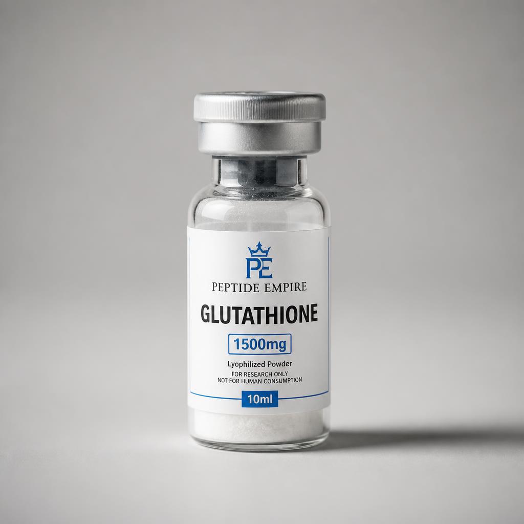 Glutathione research peptide vial — Peptide Empire