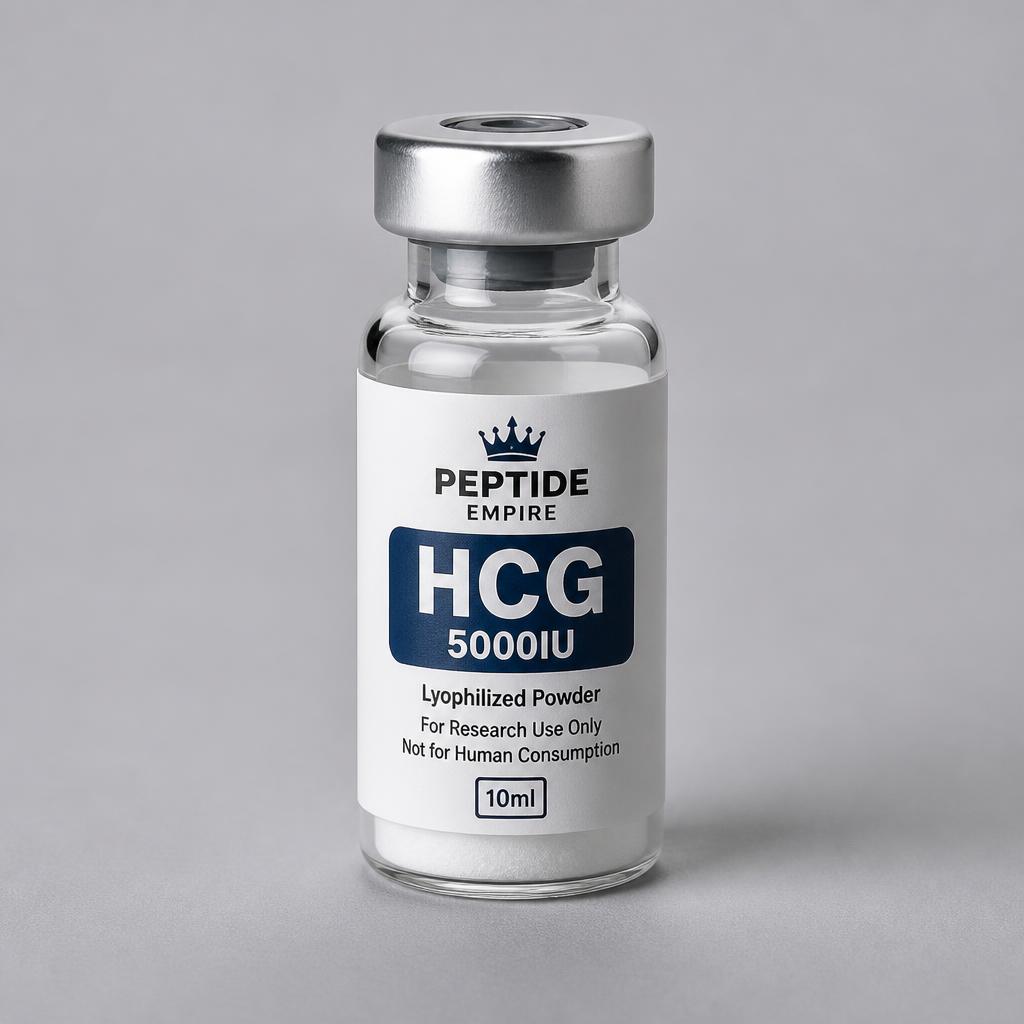 HCG research peptide vial — Peptide Empire