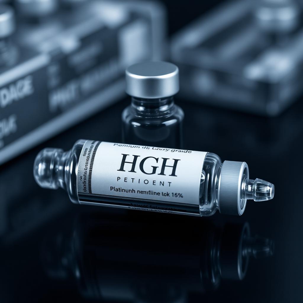 HGH research peptide vial — Peptide Empire
