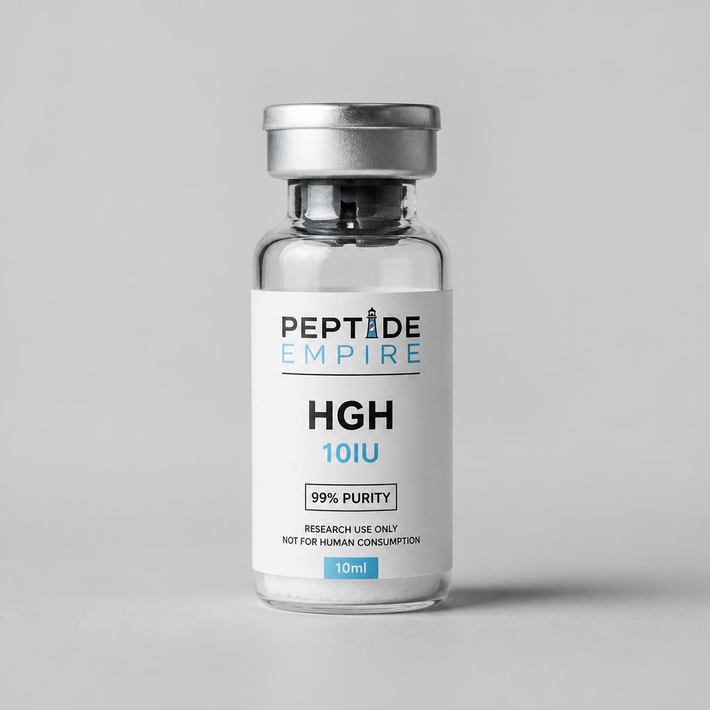 HGH research peptide vial — Peptide Empire