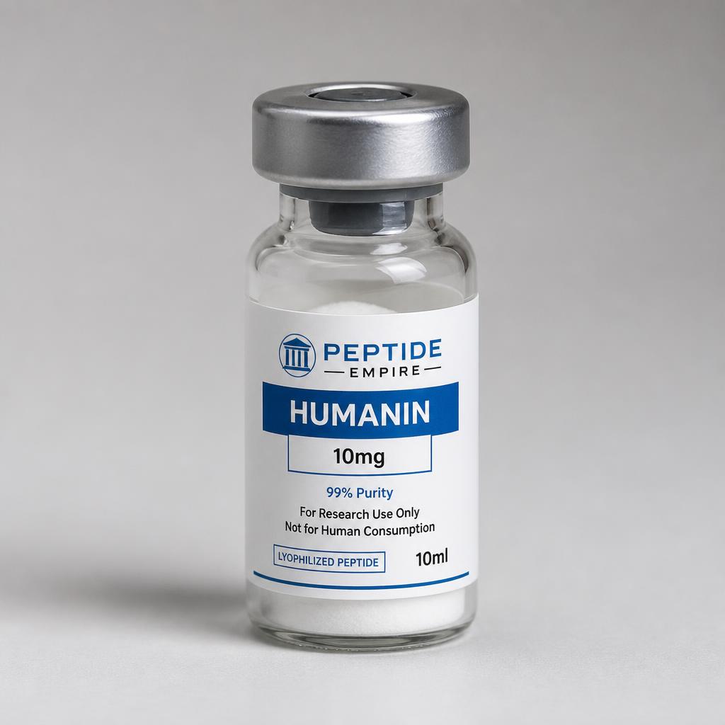 Humanin research peptide vial — Peptide Empire