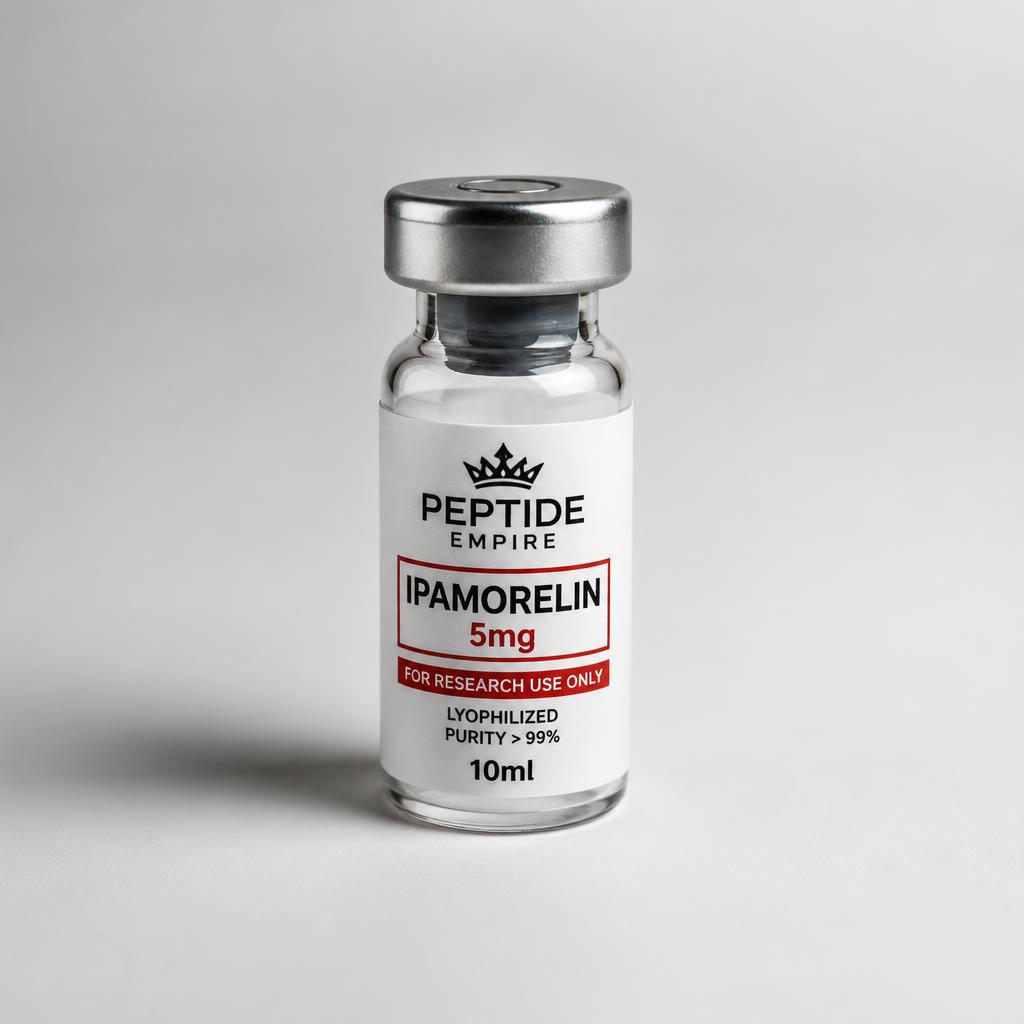 Ipamorelin research peptide vial — Peptide Empire