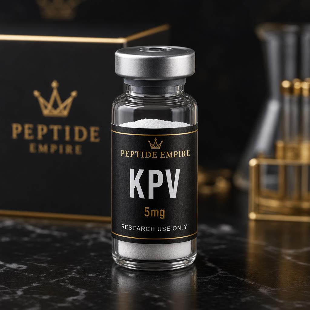 KPV research peptide vial — Peptide Empire