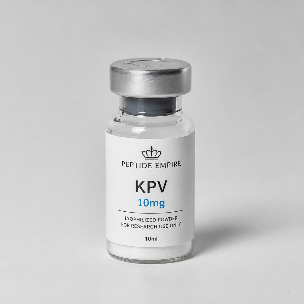 KPV research peptide vial — Peptide Empire