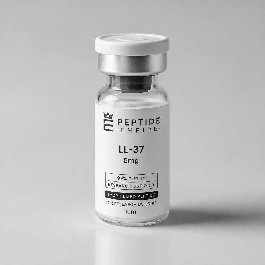 LL-37 research peptide vial — Peptide Empire