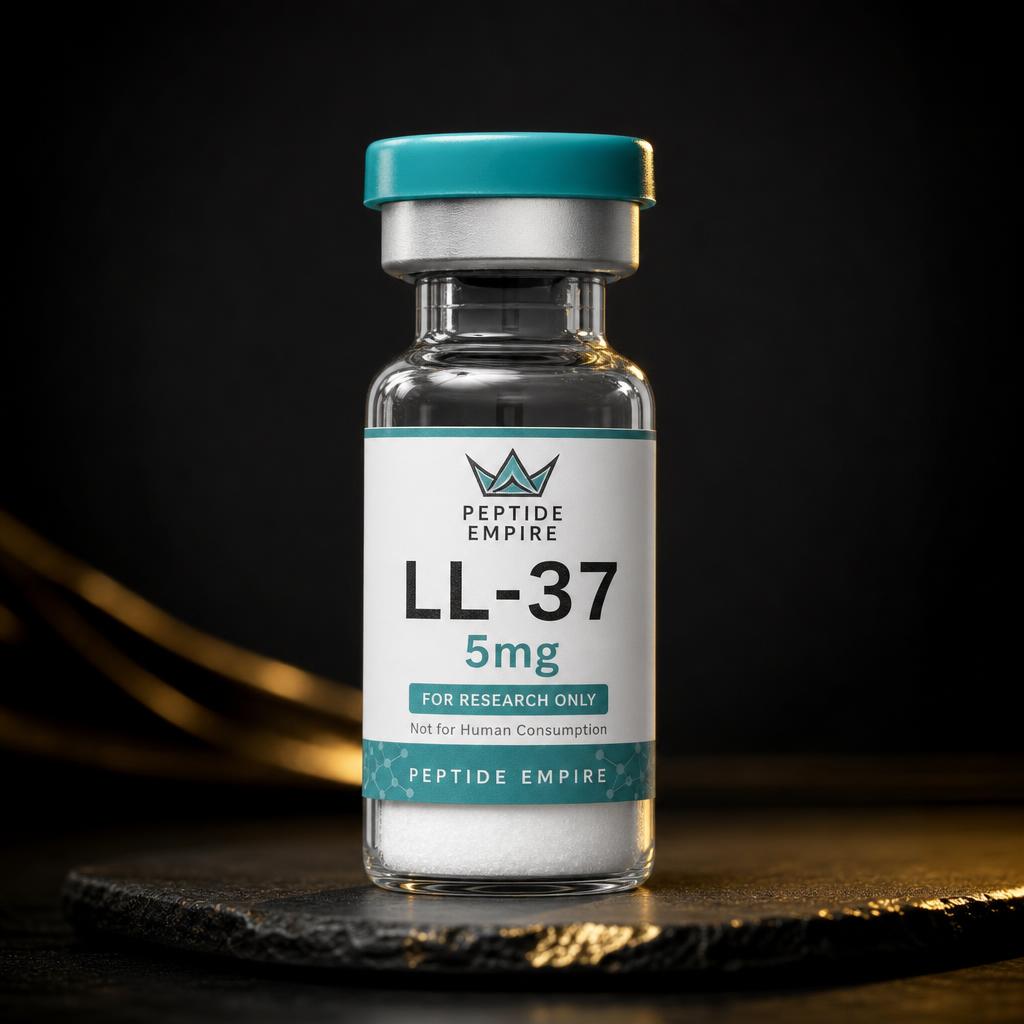 LL-37 research peptide vial — Peptide Empire