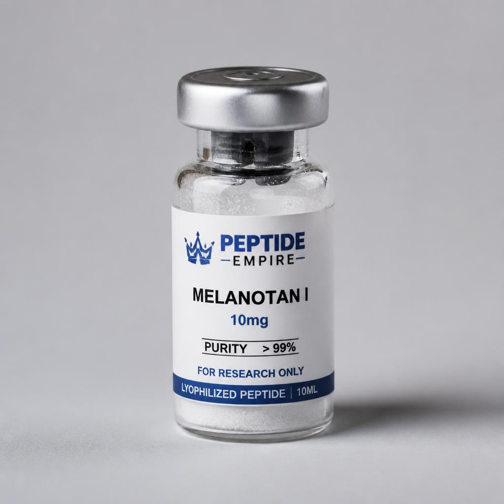 Melanotan 1 research peptide vial — Peptide Empire