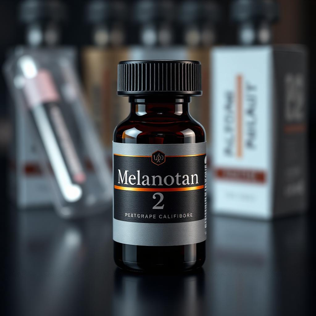 Melanotan 2 research peptide vial — Peptide Empire