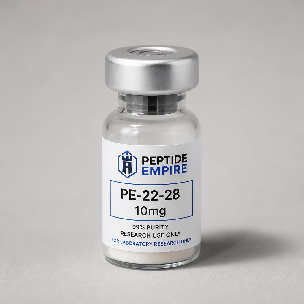 PE-22-28 research peptide vial — Peptide Empire