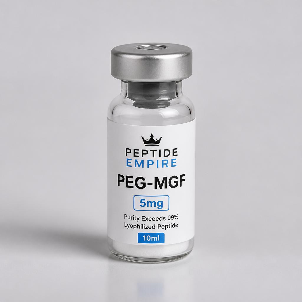 PEG-MGF research peptide vial — Peptide Empire