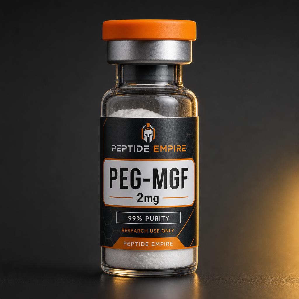 PEG-MGF research peptide vial — Peptide Empire