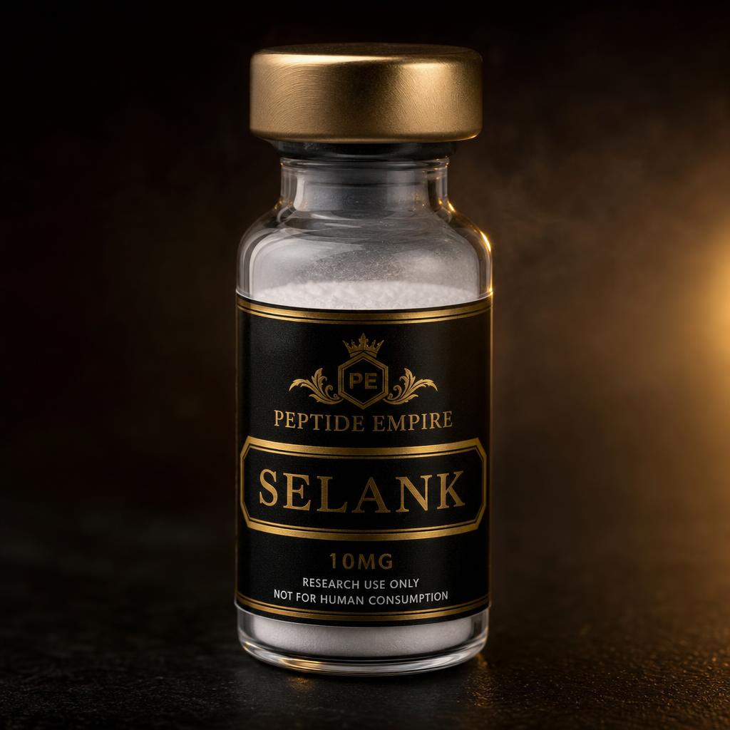 Selank research peptide vial — Peptide Empire