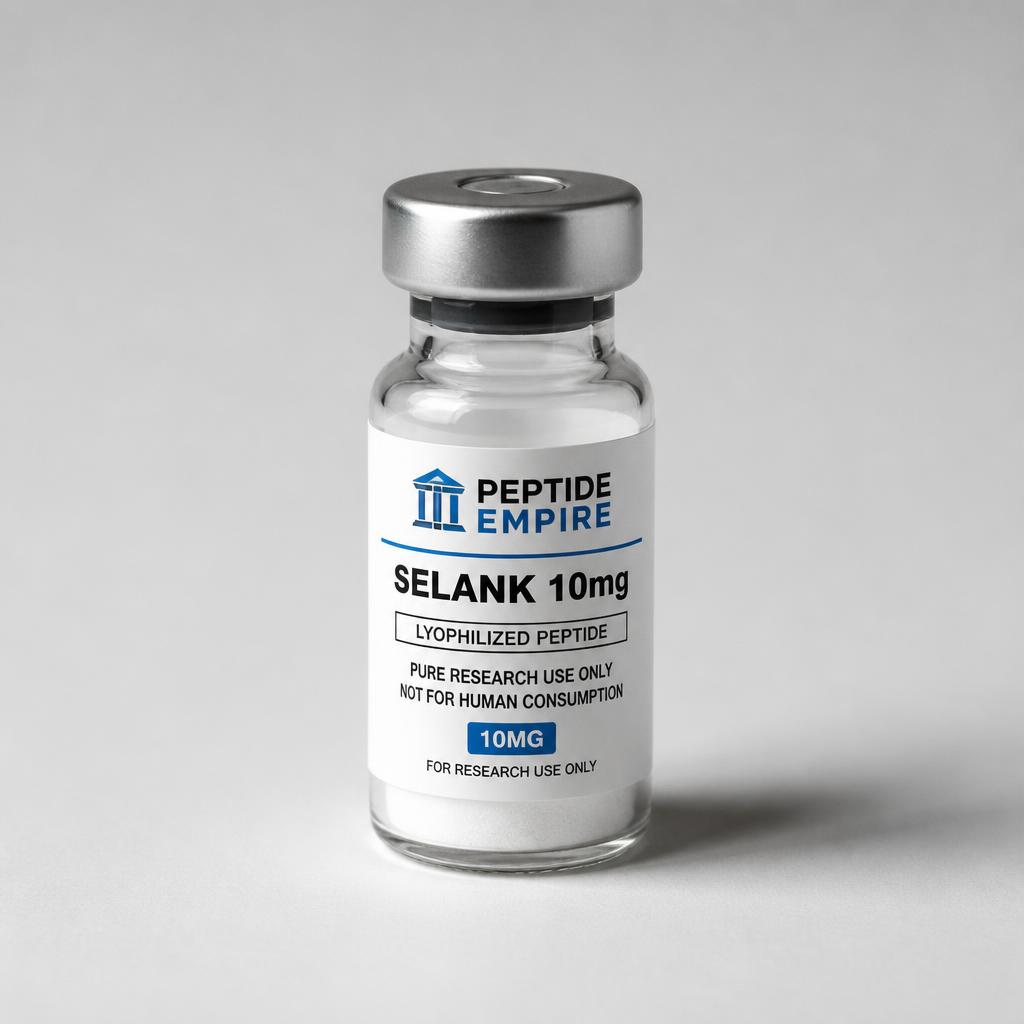 Selank research peptide vial — Peptide Empire