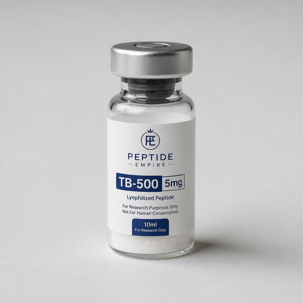 TB-500 research peptide vial — Peptide Empire