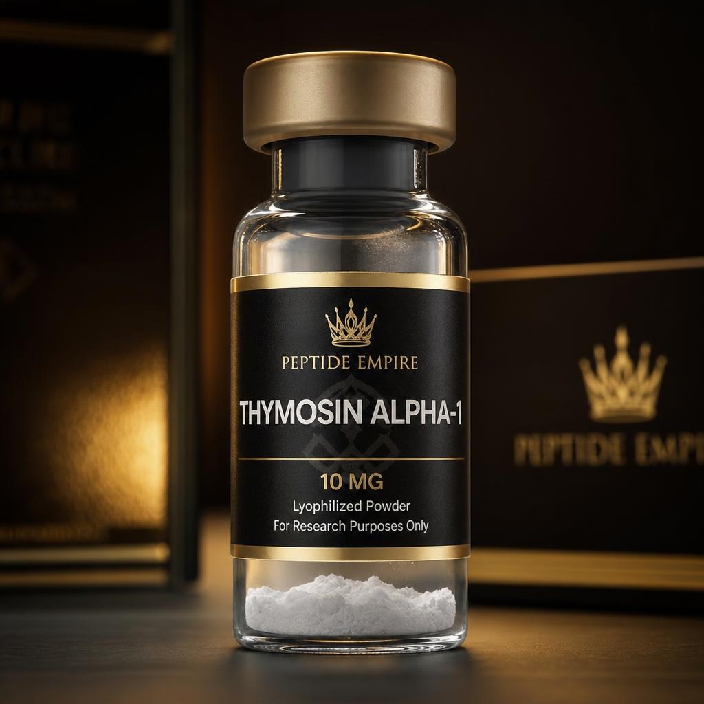 Thymosin Alpha-1 research peptide vial — Peptide Empire