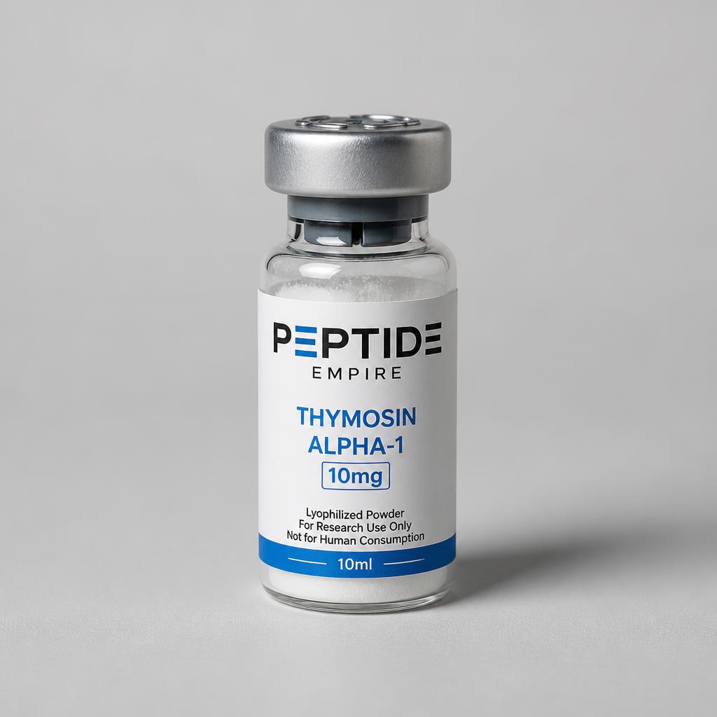 Thymosin Alpha-1 research peptide vial — Peptide Empire